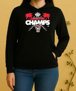 2025 Union Home Mortgage Gasparilla Bowl Champs North Carolina State Wolfpack Unisex Hoodie
