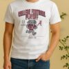 Alabama 2025 Cfp Mascoshirt Alabama Football Tee