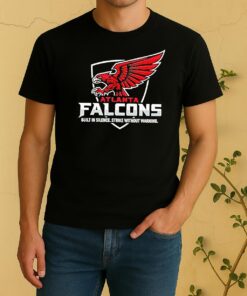 Atlanta Falcons Built In Silence Strike Without Warning Shirt