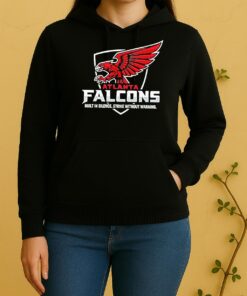 Atlanta Falcons Built In Silence Strike Without Warning Unisex Hoodie