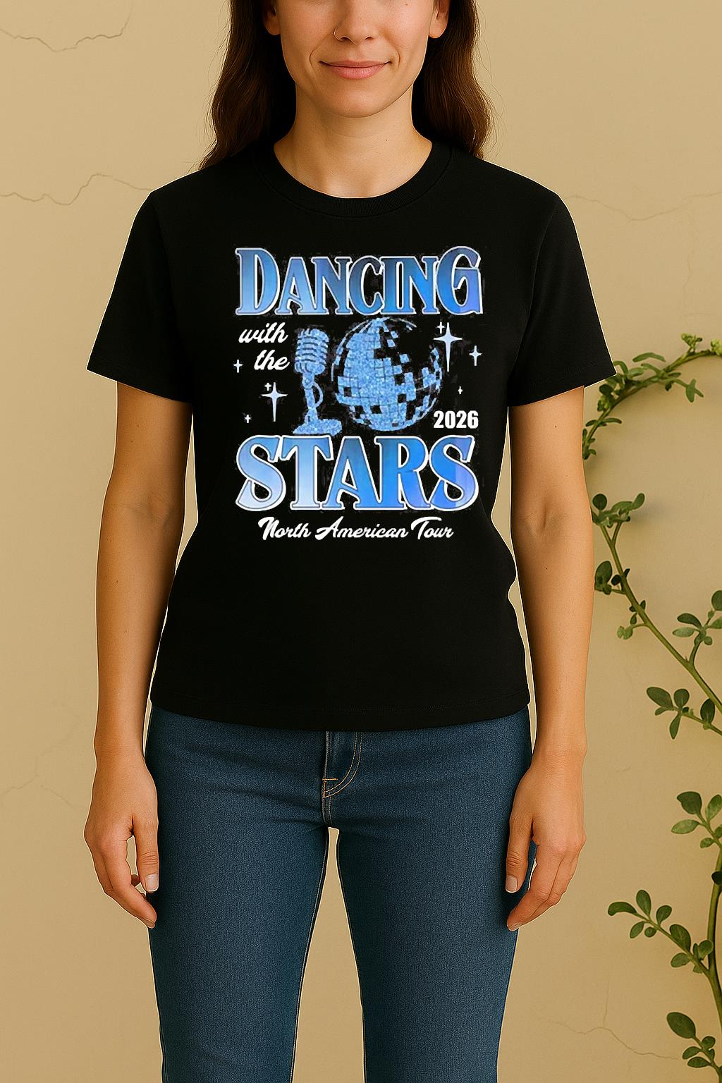 Ballroom Dancing With The Stars Tour 2026 Women Shirt