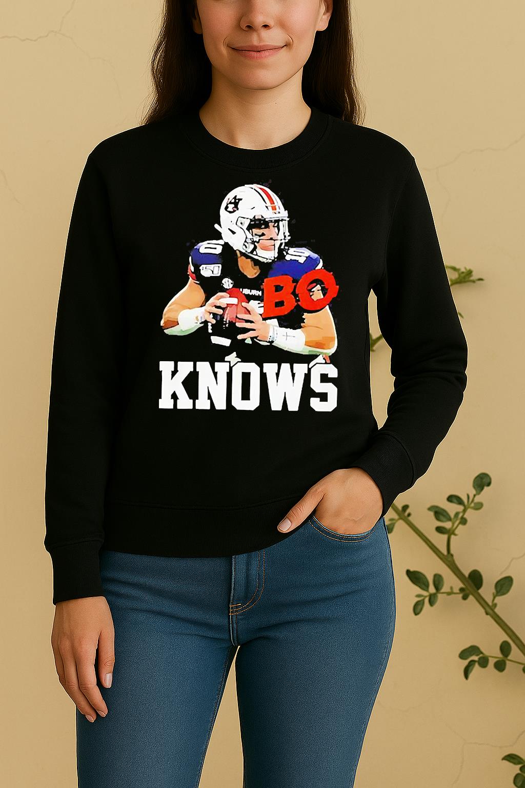 Bo Nix Denver Broncos Bo Knows Parody Sweater