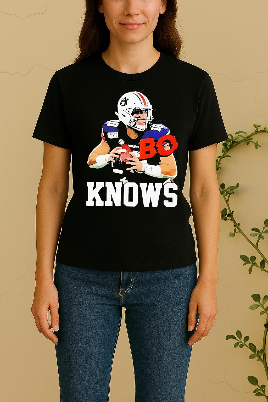 Bo Nix Denver Broncos Bo Knows Parody Women Shirt