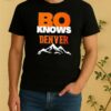 Bo Nix Denver Broncos Draft Night Bo Knows Denver Shirt