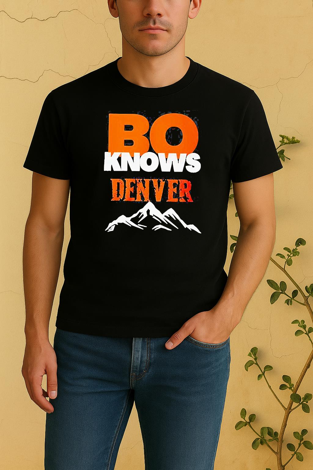 Bo Nix Denver Broncos Draft Night Bo Knows Denver Shirt