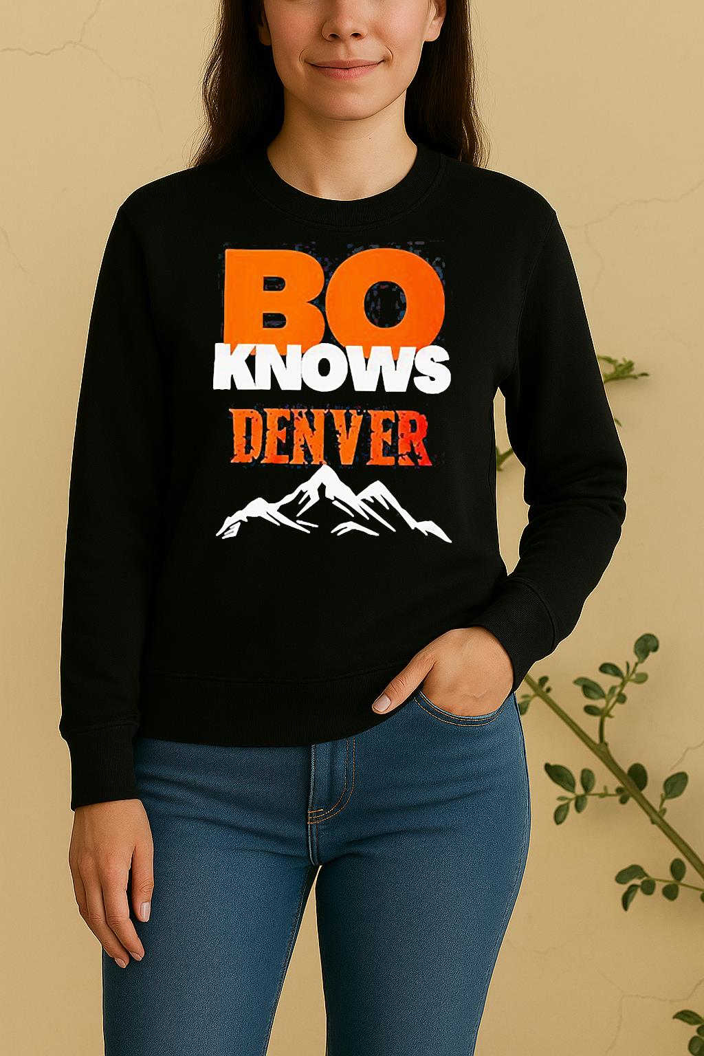 Bo Nix Denver Broncos Draft Night Bo Knows Denver Sweater