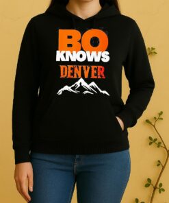 Bo Nix Denver Broncos Draft Night Bo Knows Denver Unisex Hoodie
