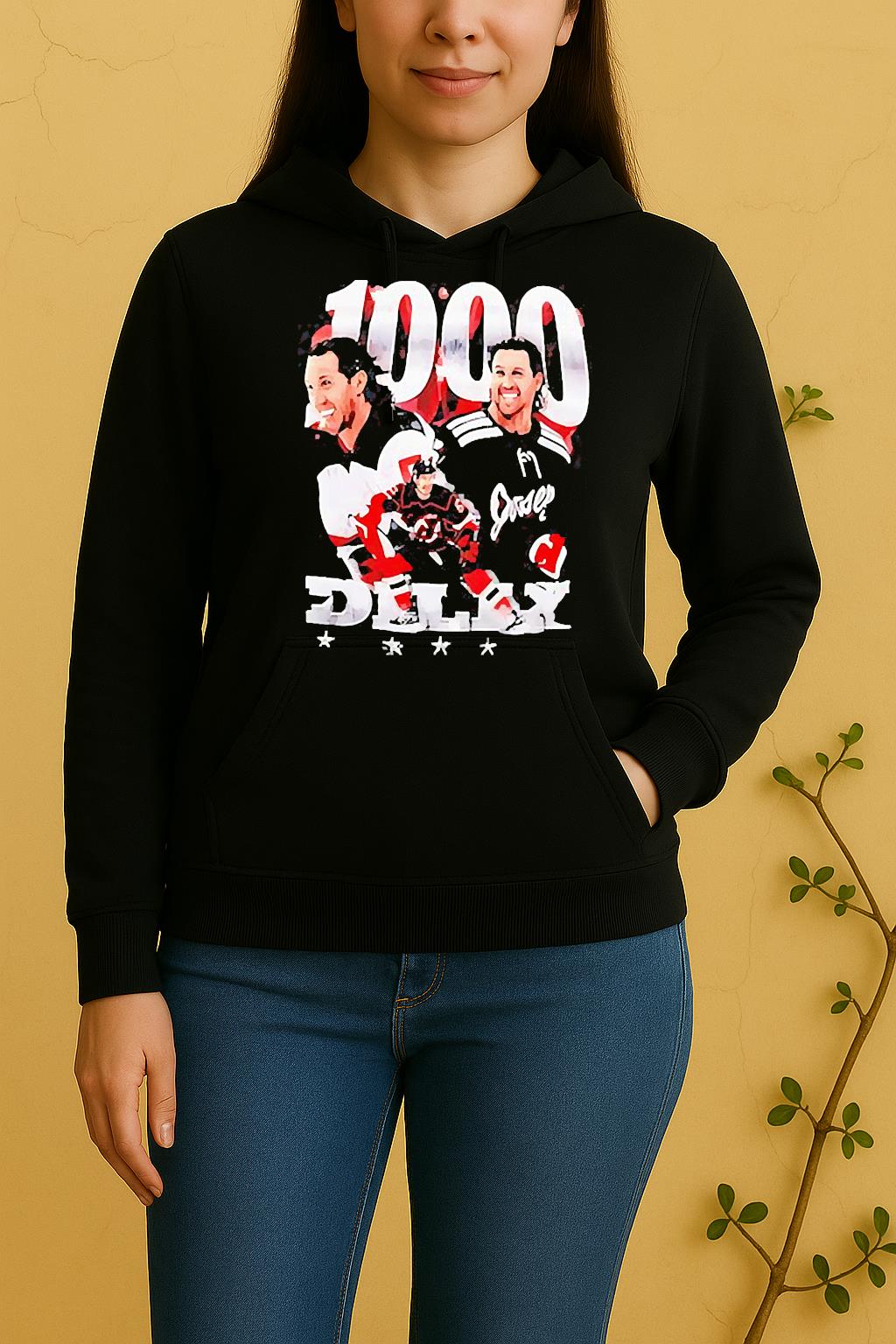 Brenden Dillon New Jersey Hockey 1000 Dilly Graphic Unisex Hoodie