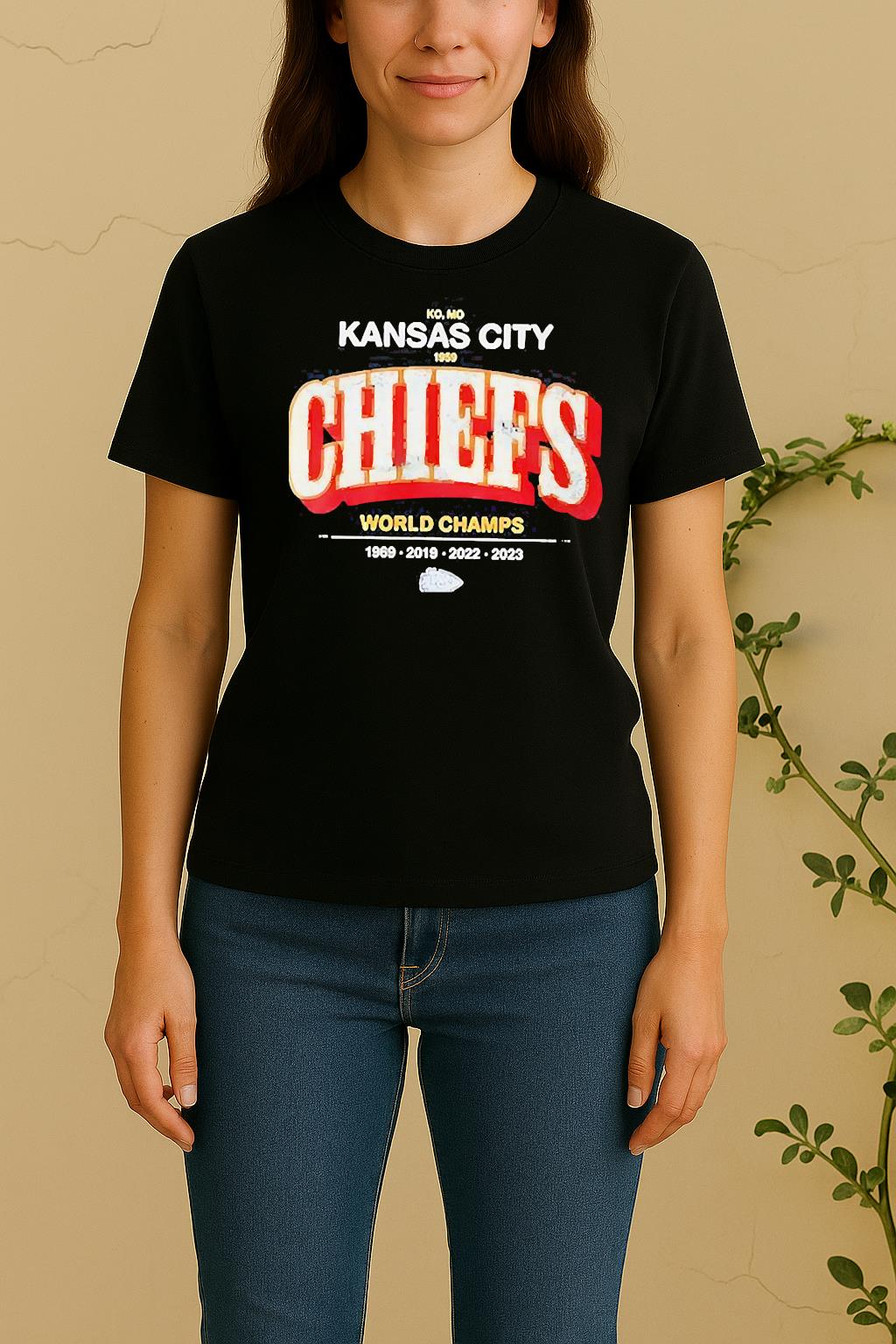 Brittany Mahomes X Chiefs World Champs Game Day Women Shirt