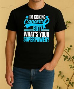 Buffalo Bills Im Kicking Cancers Butt Whats Your Superpower Shirt