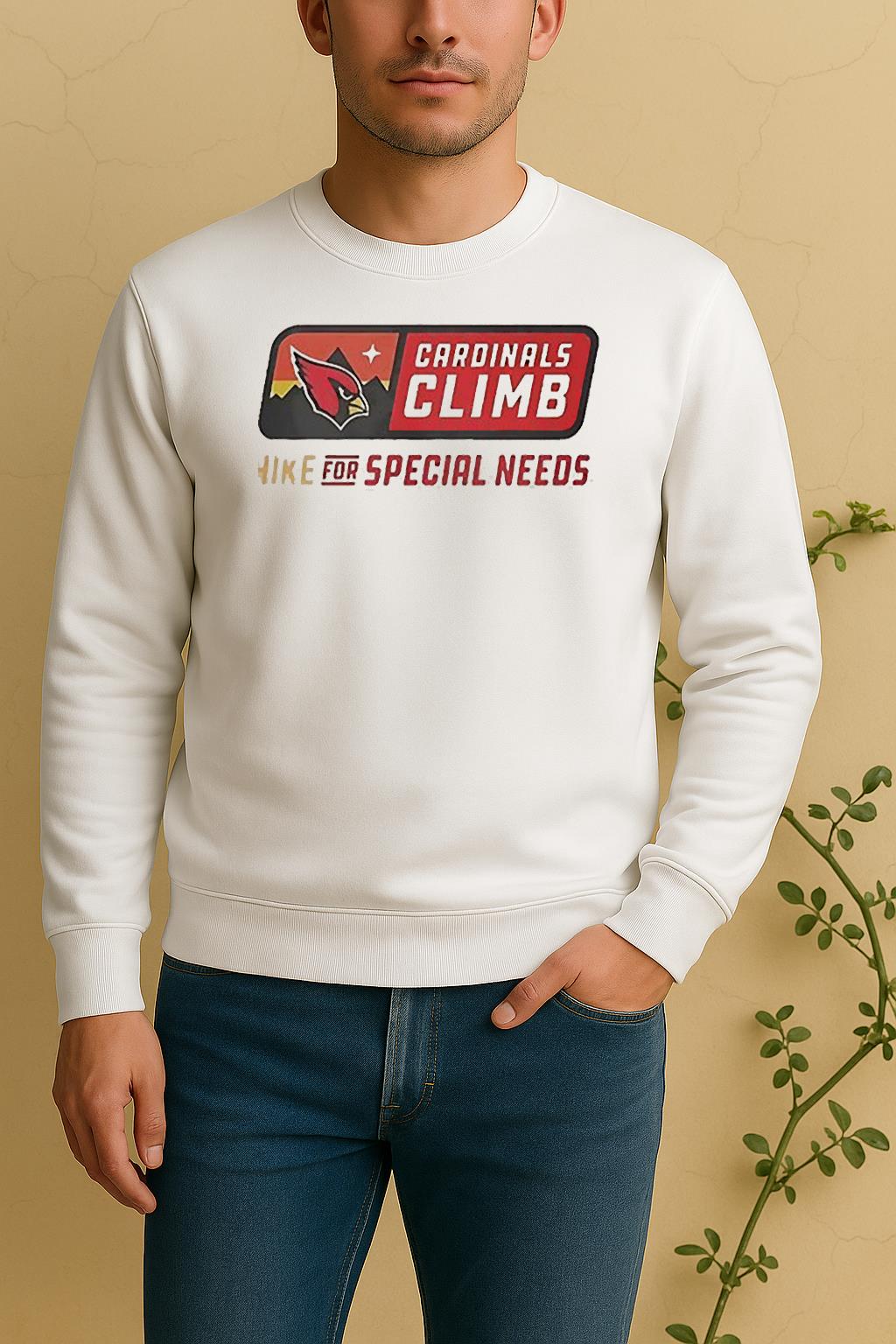 Cardinals Climb Hike For Special Needs Sweater