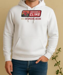 Cardinals Climb Hike For Special Needs Unisex Hoodie