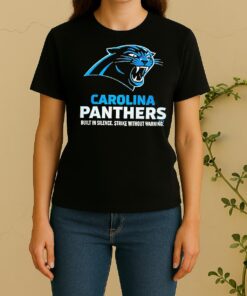 Carolina Panthers Built In Silence Strike Without Warning Women Shirt