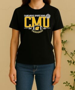 Central Michigan Chippewas 2025 Gameabove Sports Bowl Logo Women Shirt