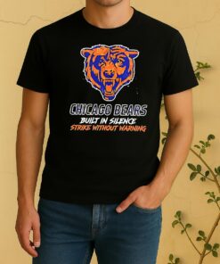 Chicago Bears Built In Silence Strike Without Warning Shirt