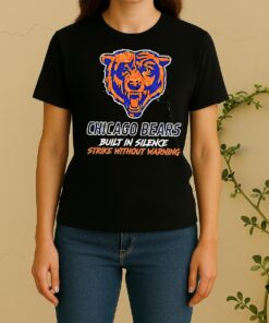 Chicago Bears Built In Silence Strike Without Warning Women Shirt