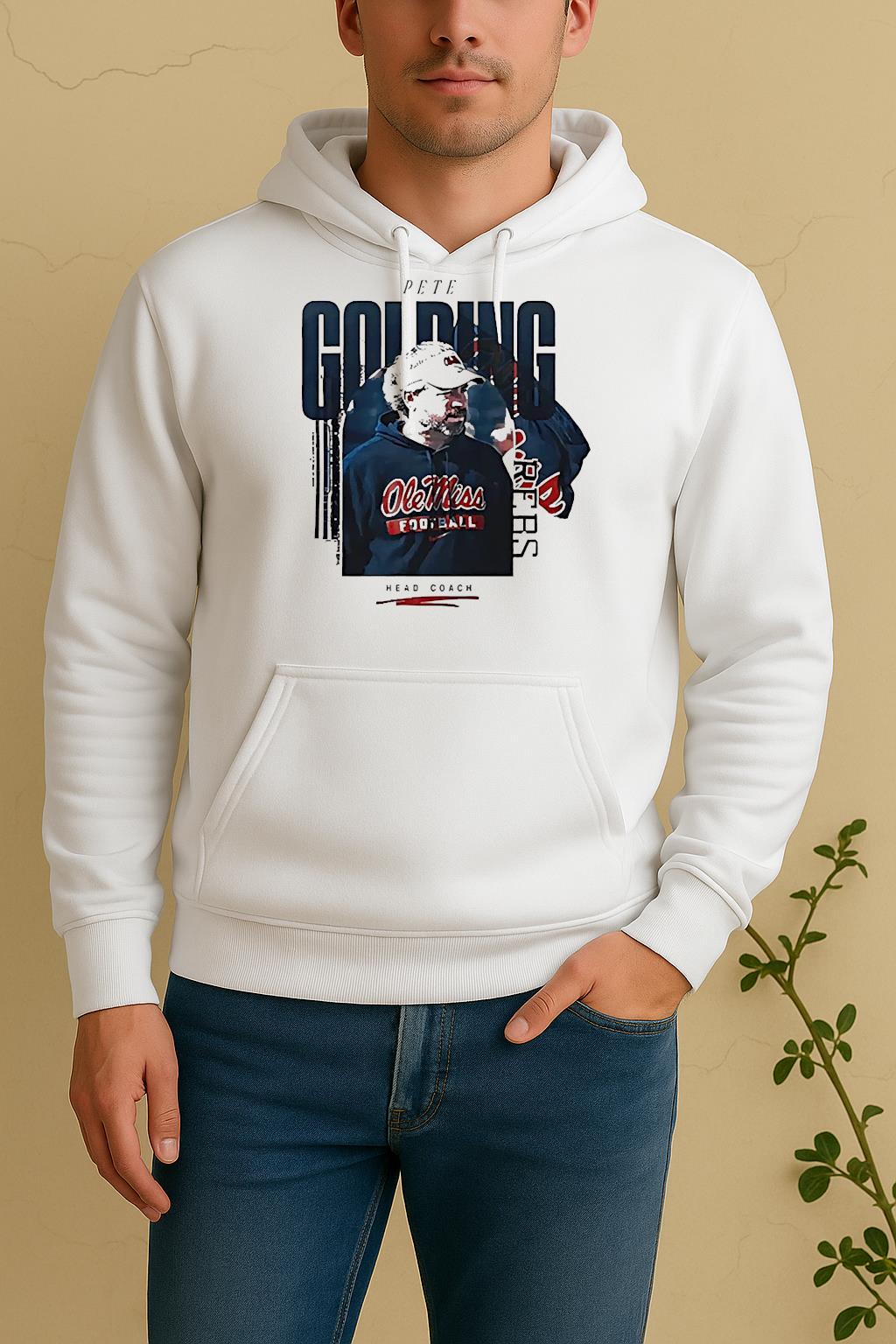 Coach Pete Golding Of Ole Miss Football Unisex Hoodie