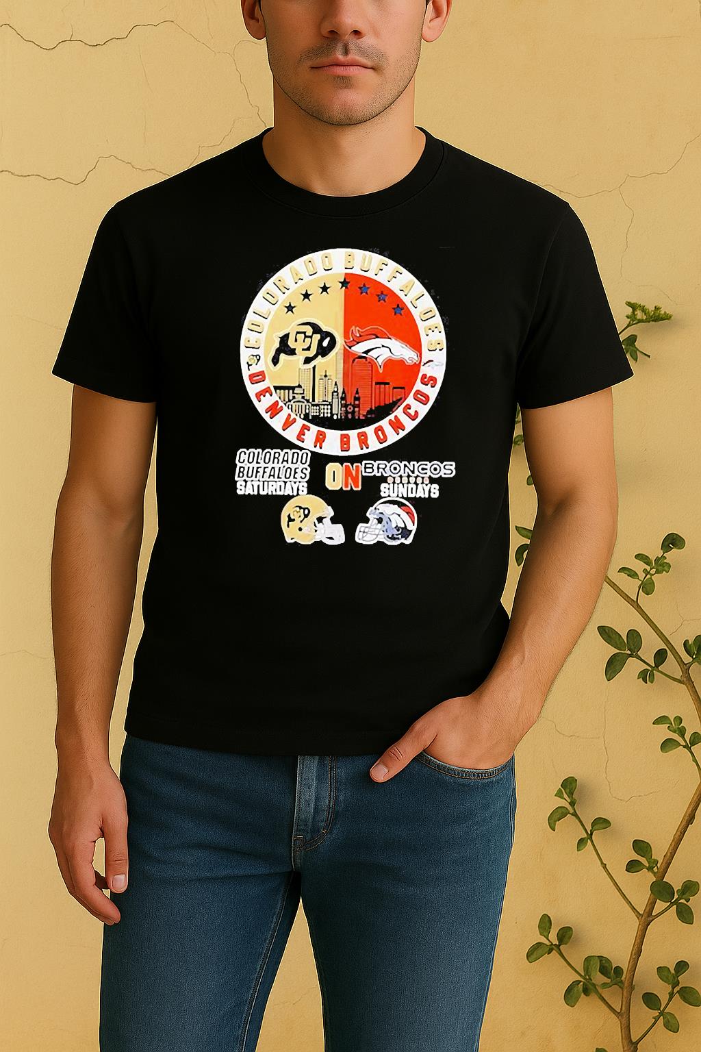 Colorado Buffaloes On Saturdays And Broncos On Sundays Shirt