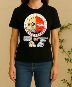 Colorado Buffaloes On Saturdays And Broncos On Sundays Women Shirt