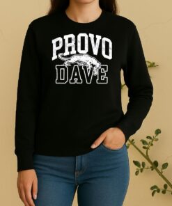 Dave Portnoy Wearing Provo Dave Sweater