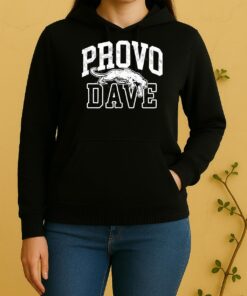 Dave Portnoy Wearing Provo Dave Unisex Hoodie