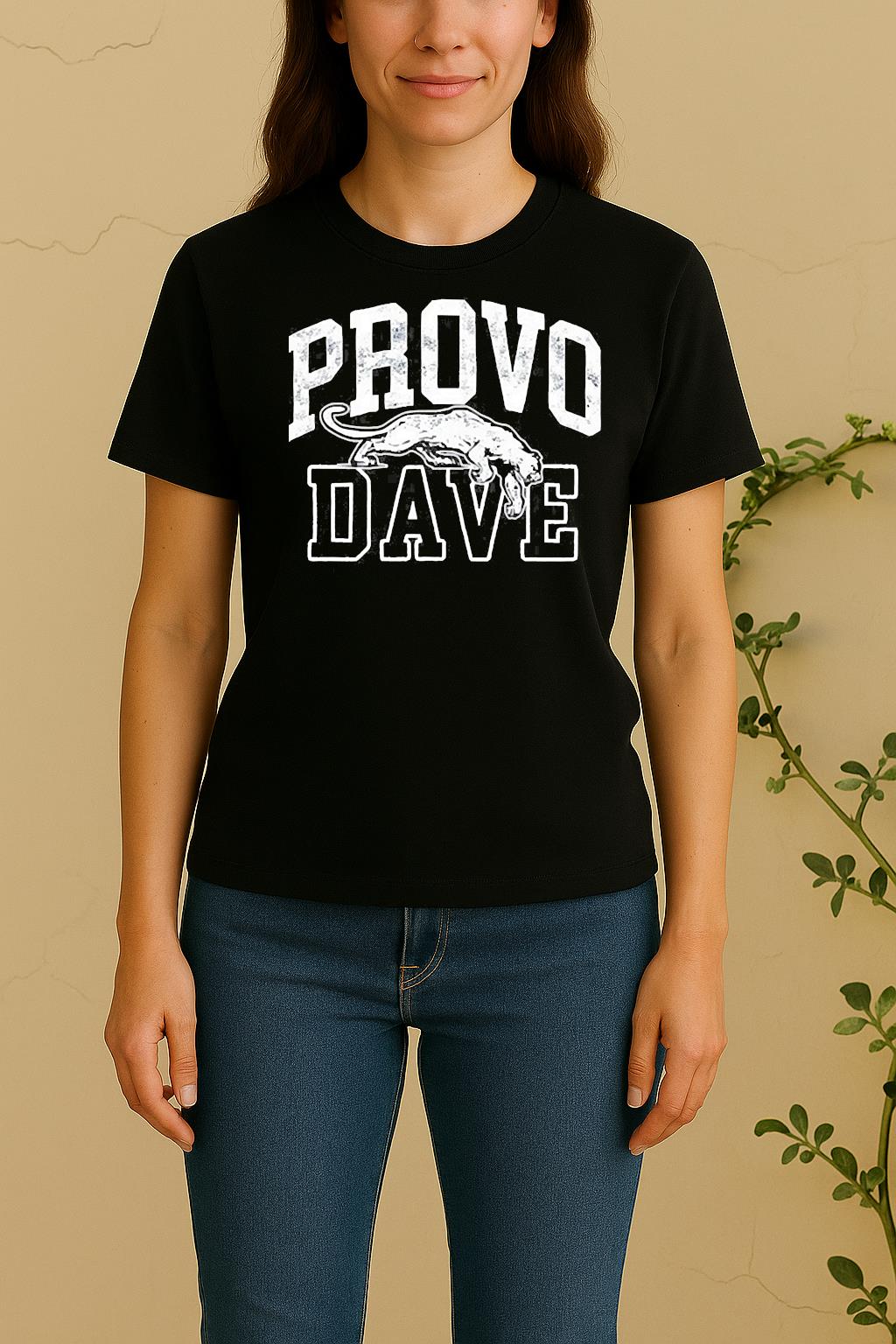 Dave Portnoy Wearing Provo Dave Women Shirt
