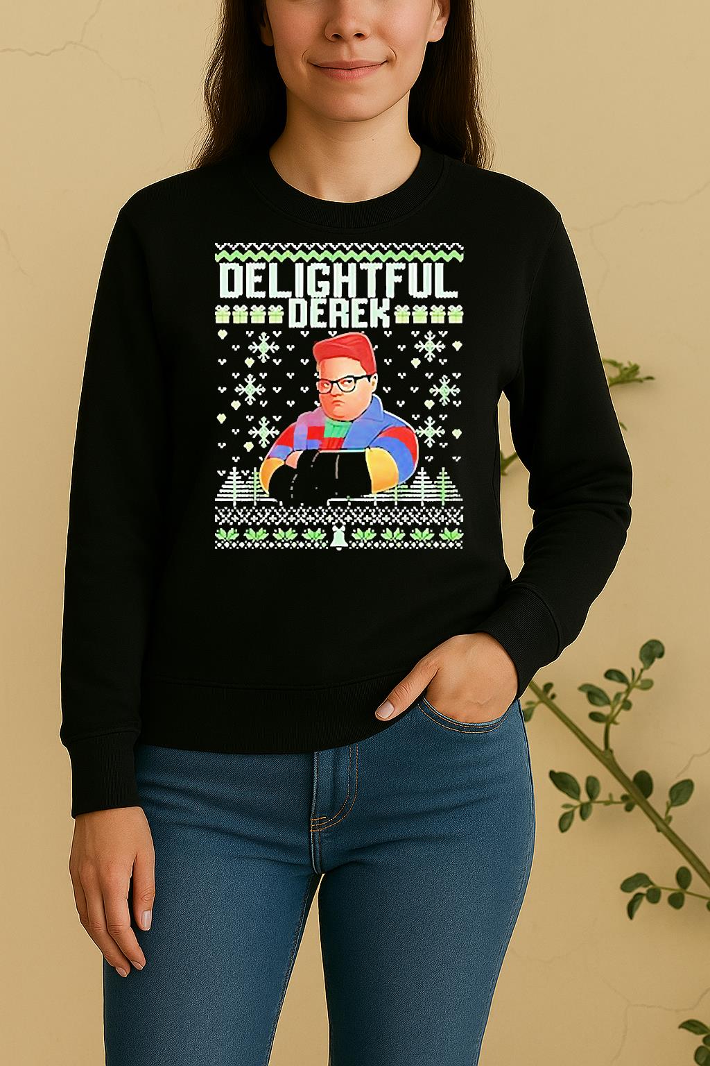 Delightful Derek Ugly Christmas Sweater