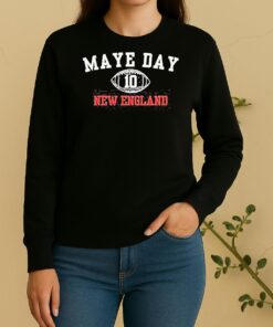 Drake Maye Maye Day 10 New England Patriots Football Sweater