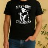 Drake Maye Rry Christmas New England Patriots Football Signature Shirt