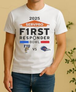 Florida International Vs Utsa Roadrunners 2025 Servpro First Responder Bowl Shirt