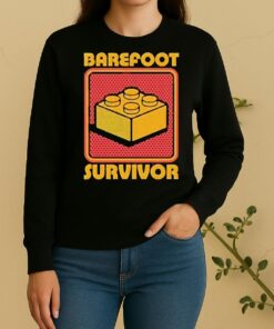 Foot Brick Survivor Barefoot Lego Survivor Sweater