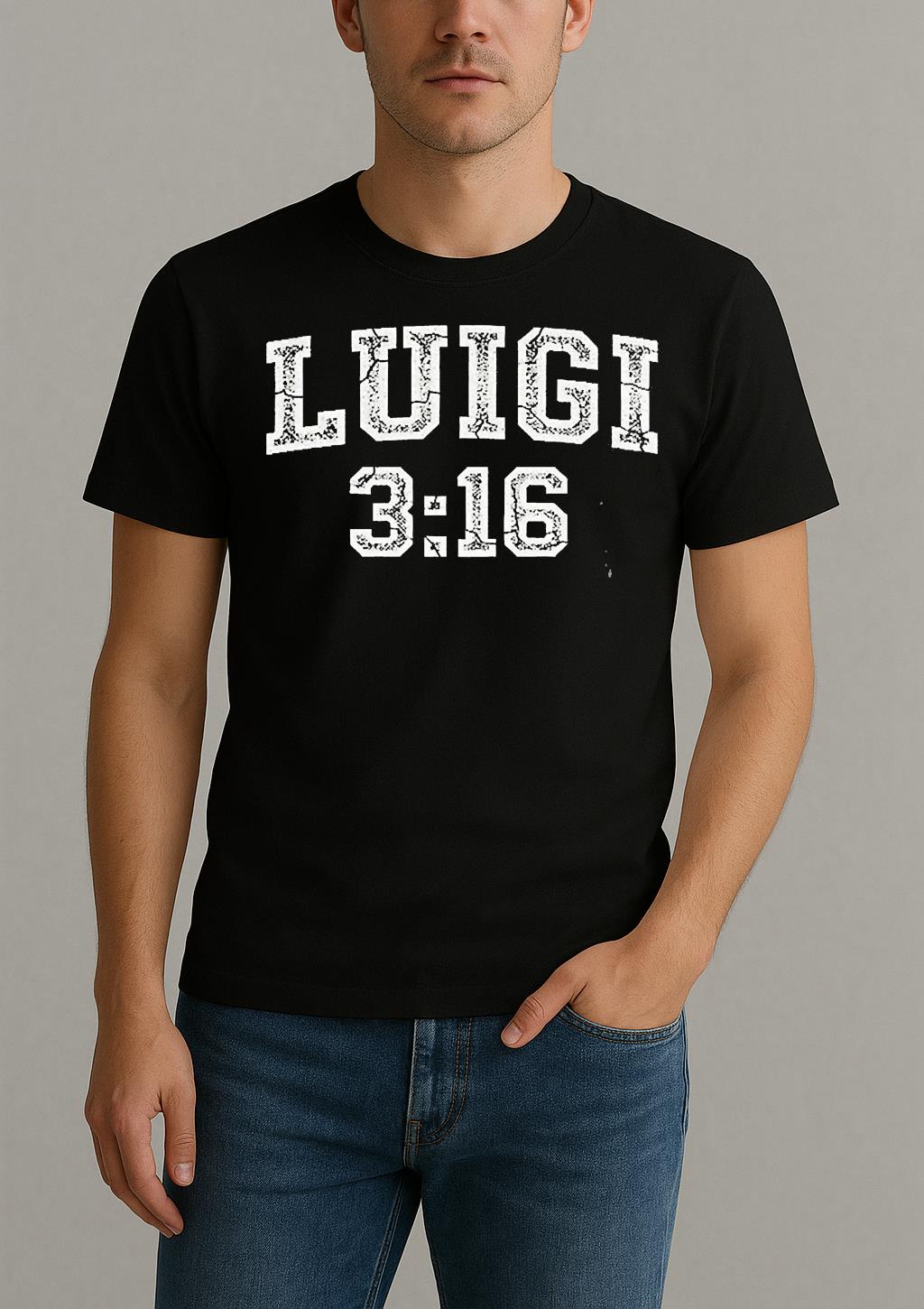 Free Luigi Mangione Luige 3 16 Shirt