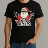 Funny Santa Claus 6 7 Six Seven Merry Christmas Shirt