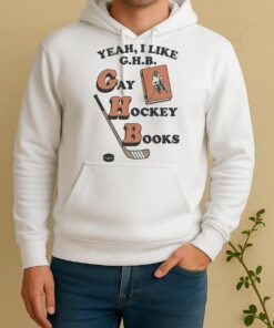 Funny Yeah I Like G H B Gay Hockey Books Unisex Hoodie