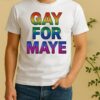 Gay For Maye New England Patriots Rainbow Shirt