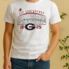 Georgia Bulldogs 2025 Sec Football Champions Endzone Speed Shirt