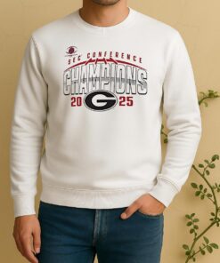 Georgia Bulldogs 2025 Sec Football Champions Endzone Speed Sweater