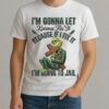 Grinch Im Gonna Let Karma Fix It Because If I Fix It Im Going To Jail Christmas Shirt