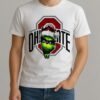 Grinch Santa Hat Ohio State Buckeyes Football Nfl 2025 Shirt