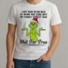 Grinch Santa I Get Paid T Be Nice At Work Not Sure Why My Family Expect Christmas Shirt