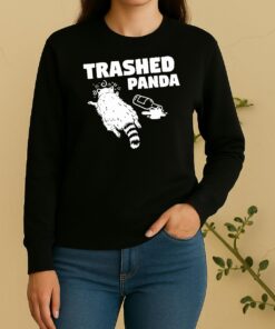 Hanover Drunk Raccoon Trashed Panda Sweater