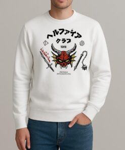 Hellfire Club Tokyo Stranger Things 5 Vintage sweater