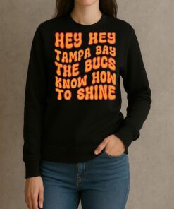Hey Hey Tampa Bay The Bugs Know How To Shine sweater