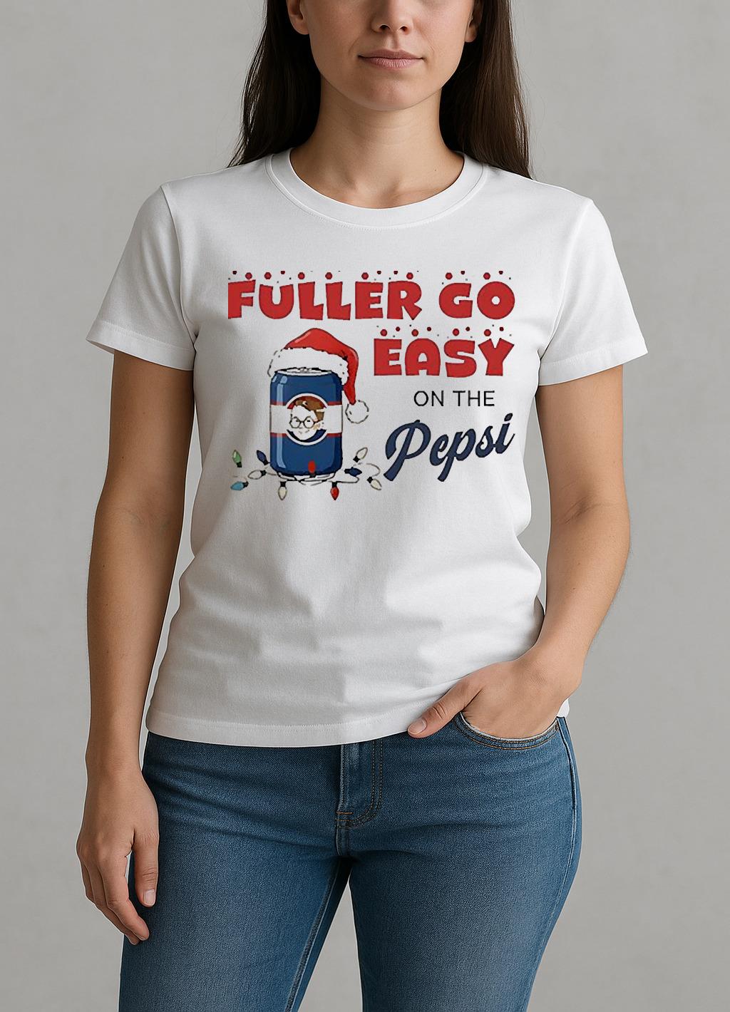 Home Alone Fuller Go Easy On The Pepsi Christmas W-tee