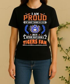I Am Proud Of Many Things In Life But Nothing Beats Being A Auburn Tigers Fan Women Shirt