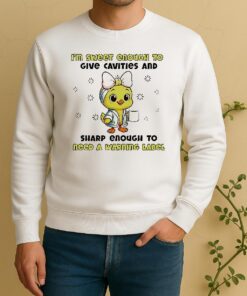 Im Sweet Enough To Give Cavities And Sharp Enough To Need A Warning Label Duck Sweater