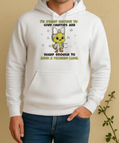 Im Sweet Enough To Give Cavities And Sharp Enough To Need A Warning Label Duck Unisex Hoodie