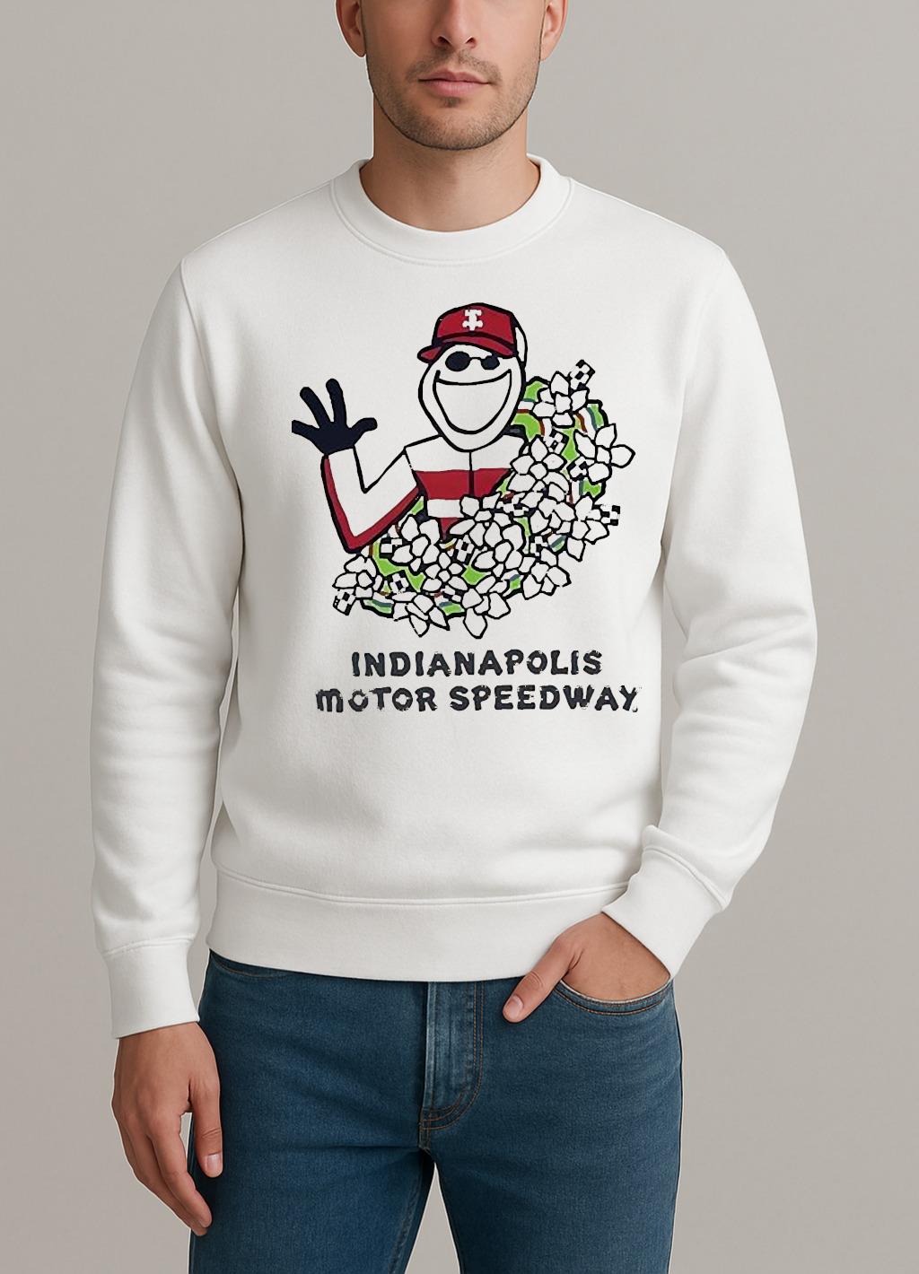 Indianapolis Motor Speedway Life Is Good Wreath sweater