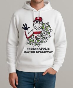 Indianapolis Motor Speedway Life Is Good Wreath Unisexhoodie
