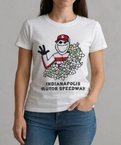 Indianapolis Motor Speedway Life Is Good Wreath W-tee